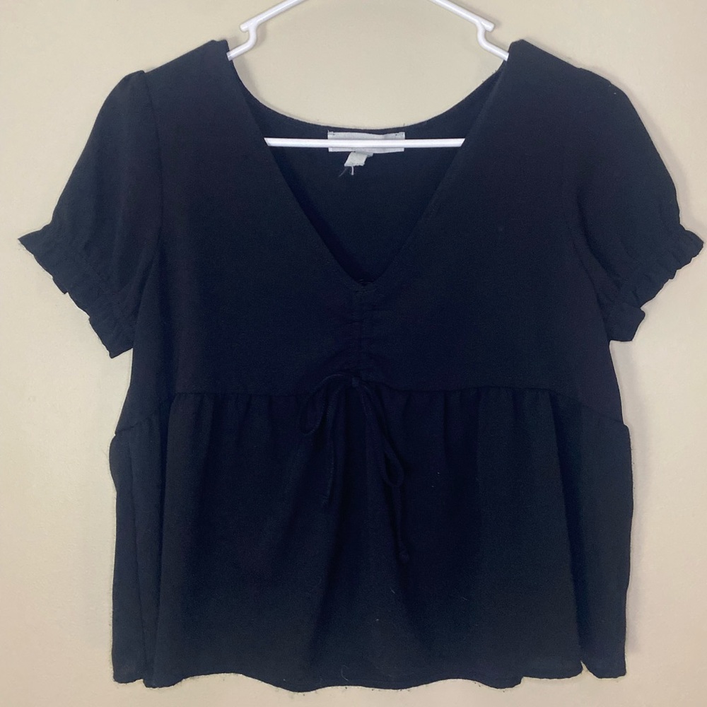 TJ Maxx. Black dress up shirts. Size S